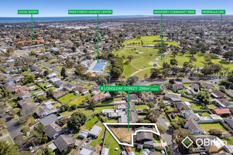 Main view of Homely residentialLand listing, 8 Longleaf Street, Frankston North VIC 3200