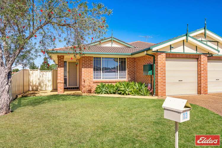 Main view of Homely semiDetached listing, 13 Gershwin Crescent, Claremont Meadows NSW 2747