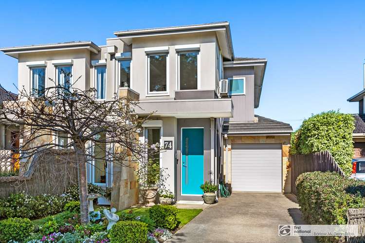 Main view of Homely townhouse listing, 74 Simmons Drive, Seaholme VIC 3018