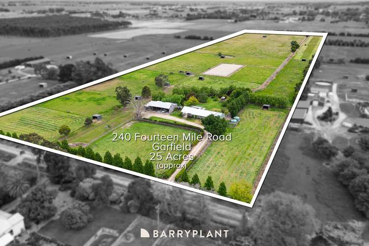 Main view of Homely acreageSemiRural listing, 240 Fourteen Mile Road, Garfield VIC 3814