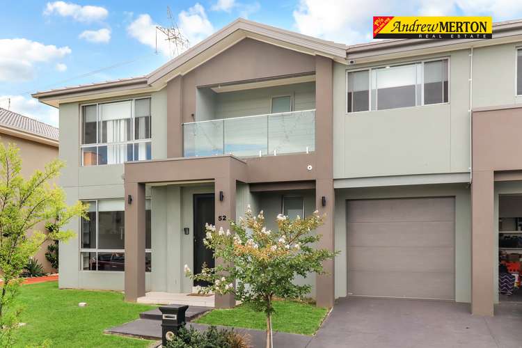Main view of Homely townhouse listing, 52 Grandeur Parade, Riverstone NSW 2765