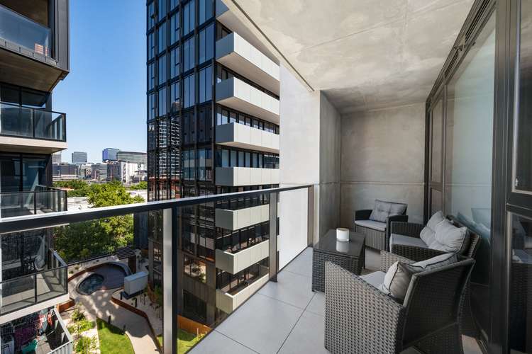 Second view of Homely apartment listing, 606/25 Wominjeka Walk, West Melbourne VIC 3003