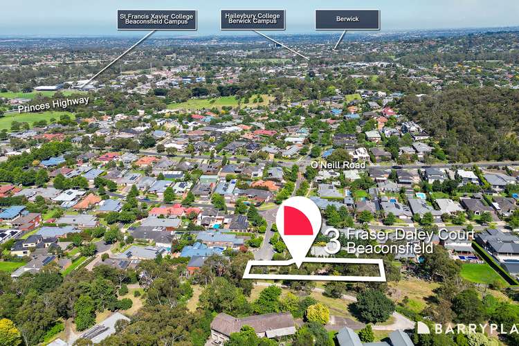 Fifth view of Homely residentialLand listing, 3 Fraser Daley Court, Beaconsfield VIC 3807