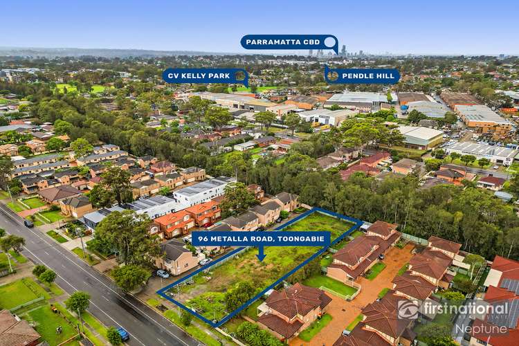 Main view of Homely residentialLand listing, 96 Metella Road, Toongabbie NSW 2146
