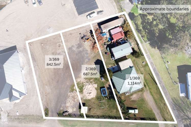 Main view of Homely residentialLand listing, LOT 2 & 3, 369 Newport Road, Cooranbong NSW 2265