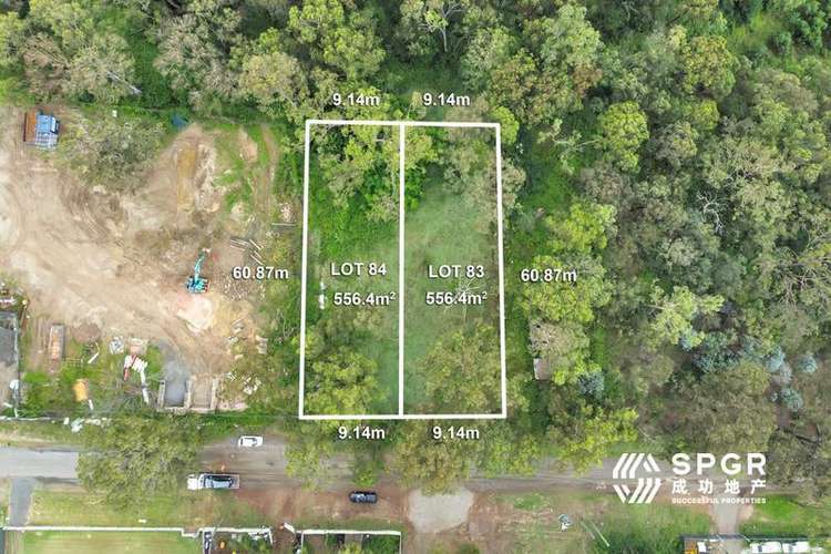 Main view of Homely residentialLand listing, LOT 83 & 84 Melbourne Road, Riverstone NSW 2765
