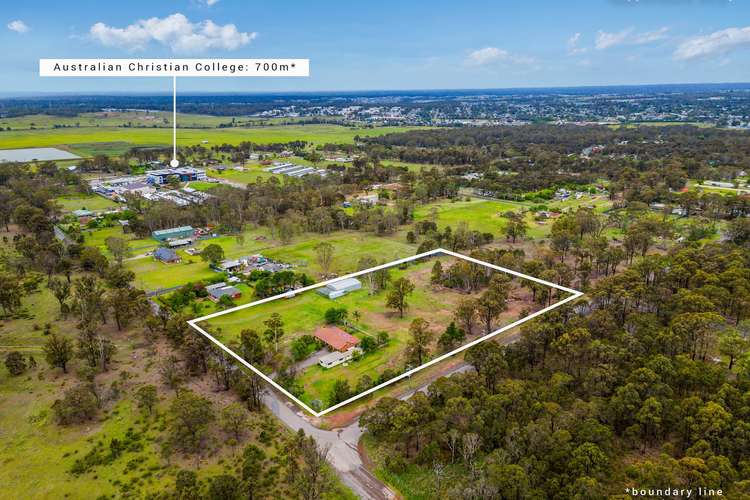 Main view of Homely acreageSemiRural listing, 104 Park Road, Riverstone NSW 2765