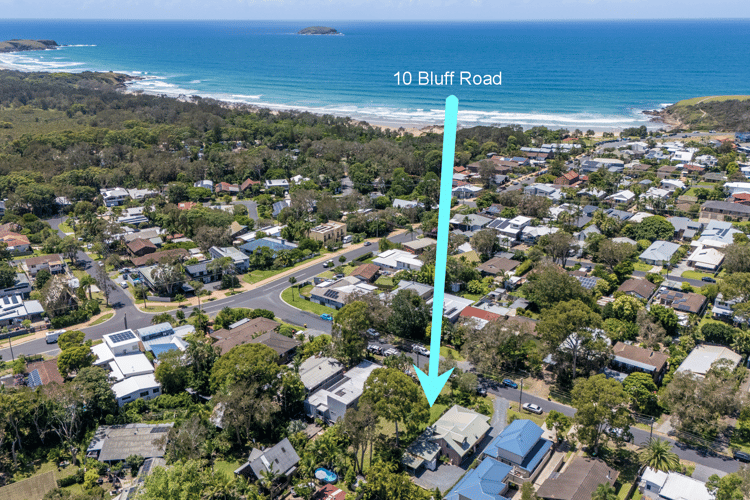 Main view of Homely residentialLand listing, 10 Bluff Road, Emerald Beach NSW 2456