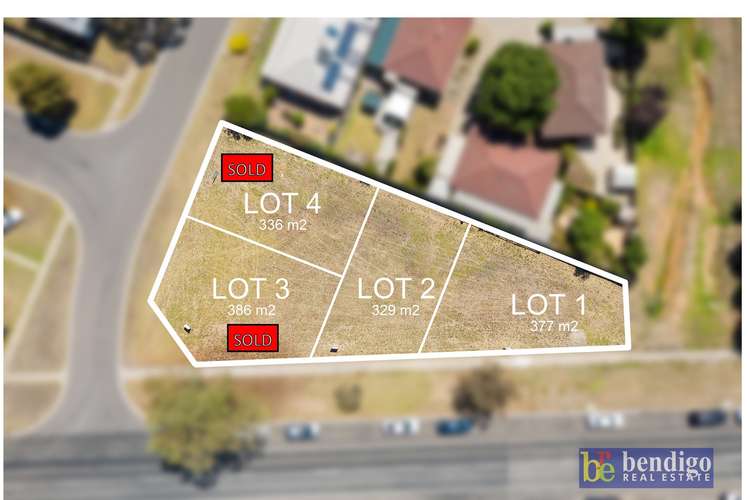 Main view of Homely residentialLand listing, LOT 1 - 2, 129 Murphy Street, East Bendigo VIC 3550