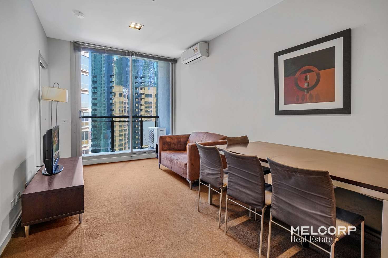 Main view of Homely apartment listing, 1809/8 Franklin Street, Melbourne VIC 3000