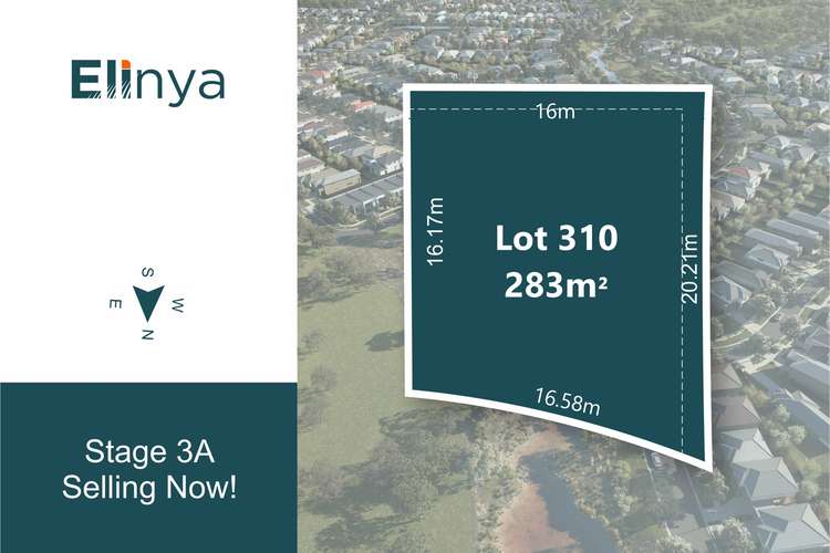 Main view of Homely residentialLand listing, LOT 310 Calvin Road, Bonnie Brook VIC 3335