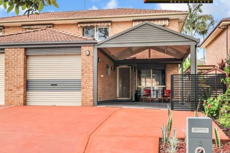 Main view of Homely semiDetached listing, 3 Antique Crescent, Woodcroft NSW 2767