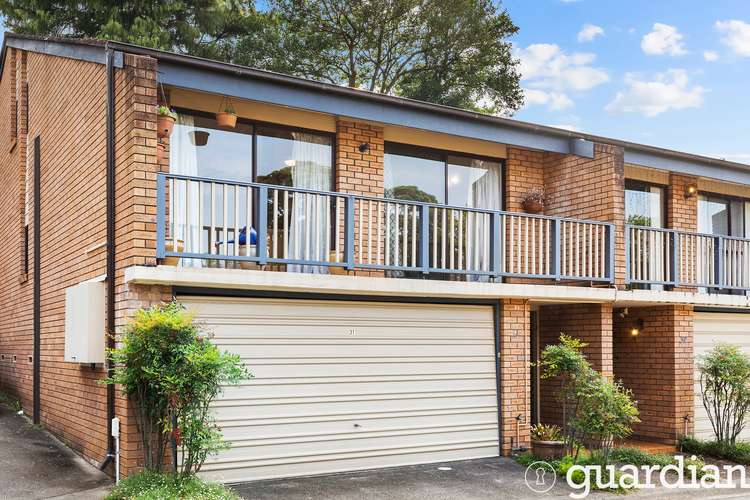Main view of Homely townhouse listing, 31/61 Crane Road, Castle Hill NSW 2154
