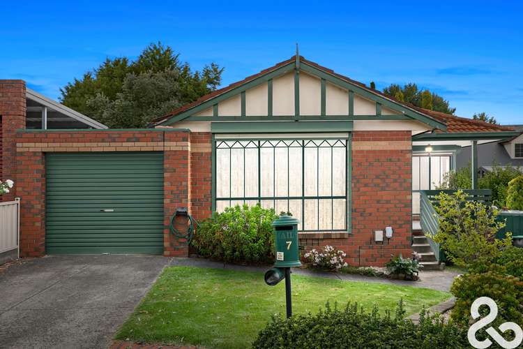 Main view of Homely unit listing, 7 Bremner Court, Mill Park VIC 3082