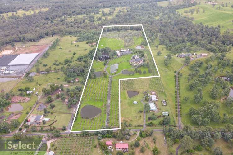Main view of Homely acreageSemiRural listing, 100 Eltons Road, Silverdale NSW 2752