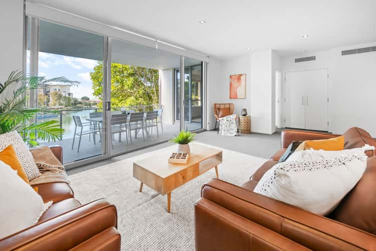 Main view of Homely apartment listing, 325/3 Pendraat Parade, Hope Island QLD 4212