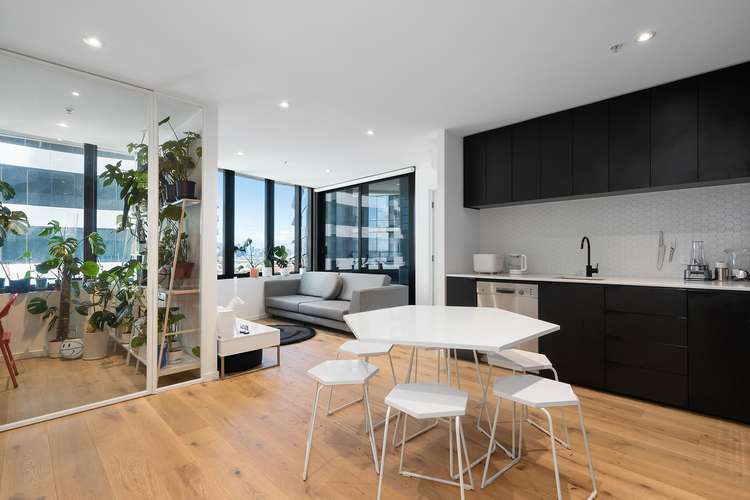 Main view of Homely apartment listing, 1107/8 Hallenstein Street, Footscray VIC 3011