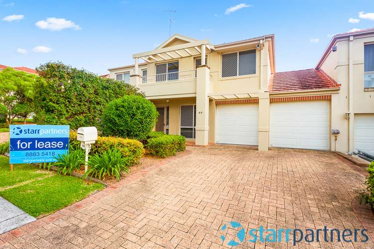 Main view of Homely semiDetached listing, 44 Hutchison Avenue, Kellyville NSW 2155