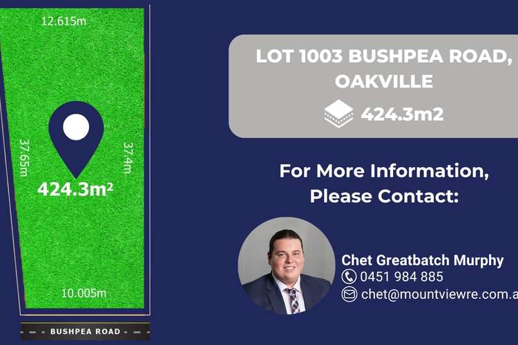 LOT 1003 Bushpea Road, Oakville NSW 2765