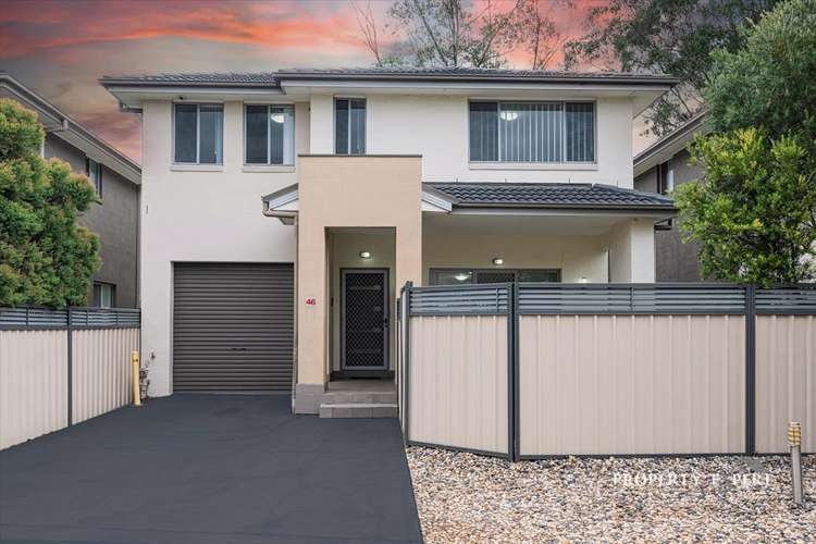 Main view of Homely townhouse listing, 46/131 Hyatts Road, Plumpton NSW 2761