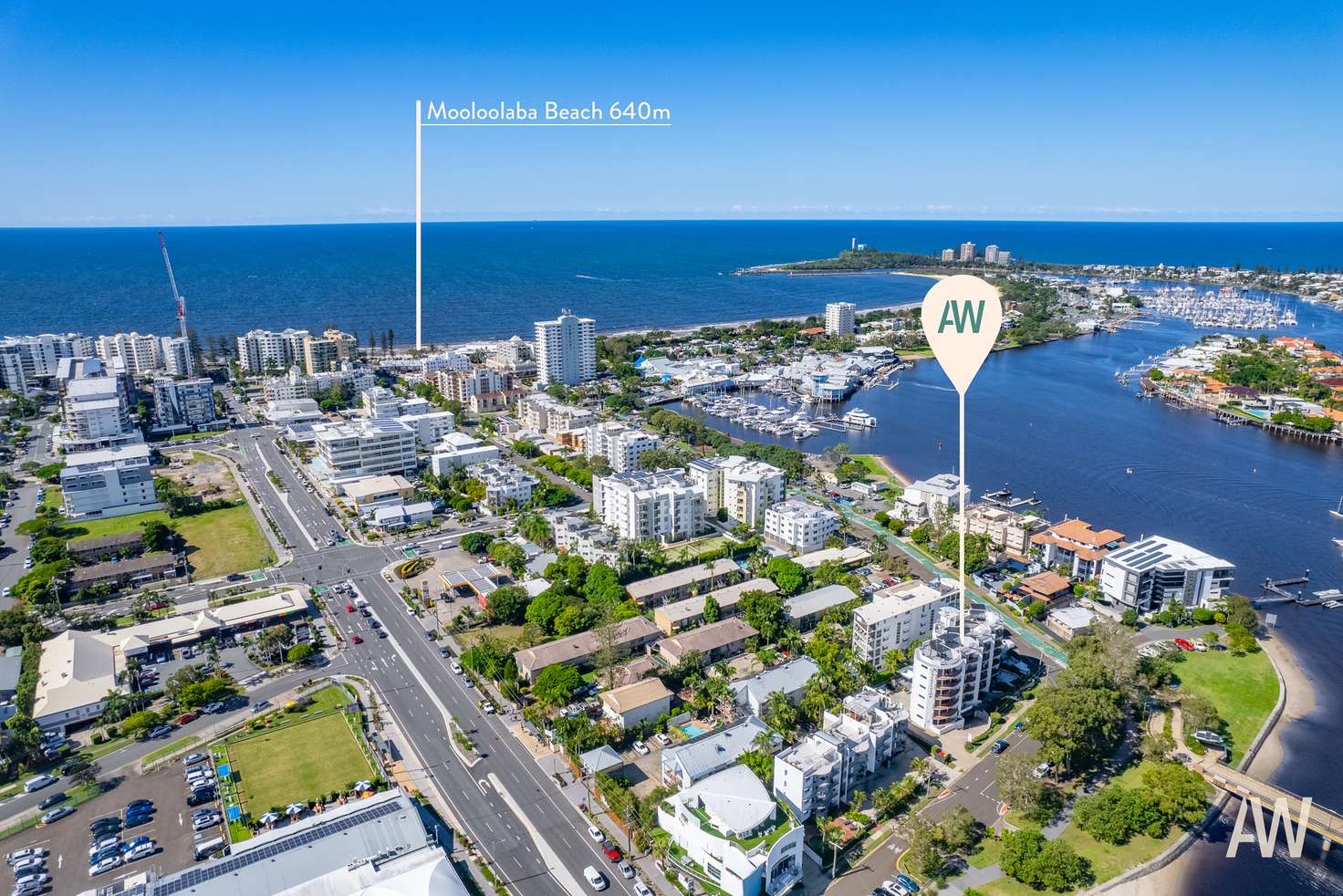 Main view of Homely unit listing, 4/104 River Esplanade, Mooloolaba QLD 4557