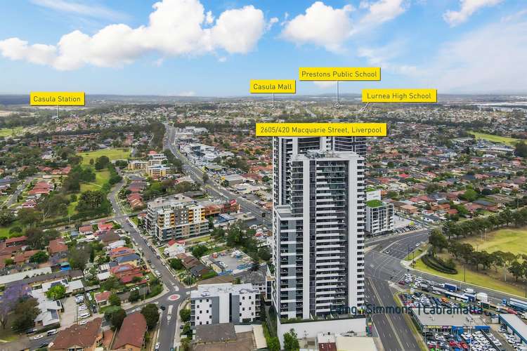 Fifth view of Homely unit listing, 2605A/420 Macquarie Street, Liverpool NSW 2170