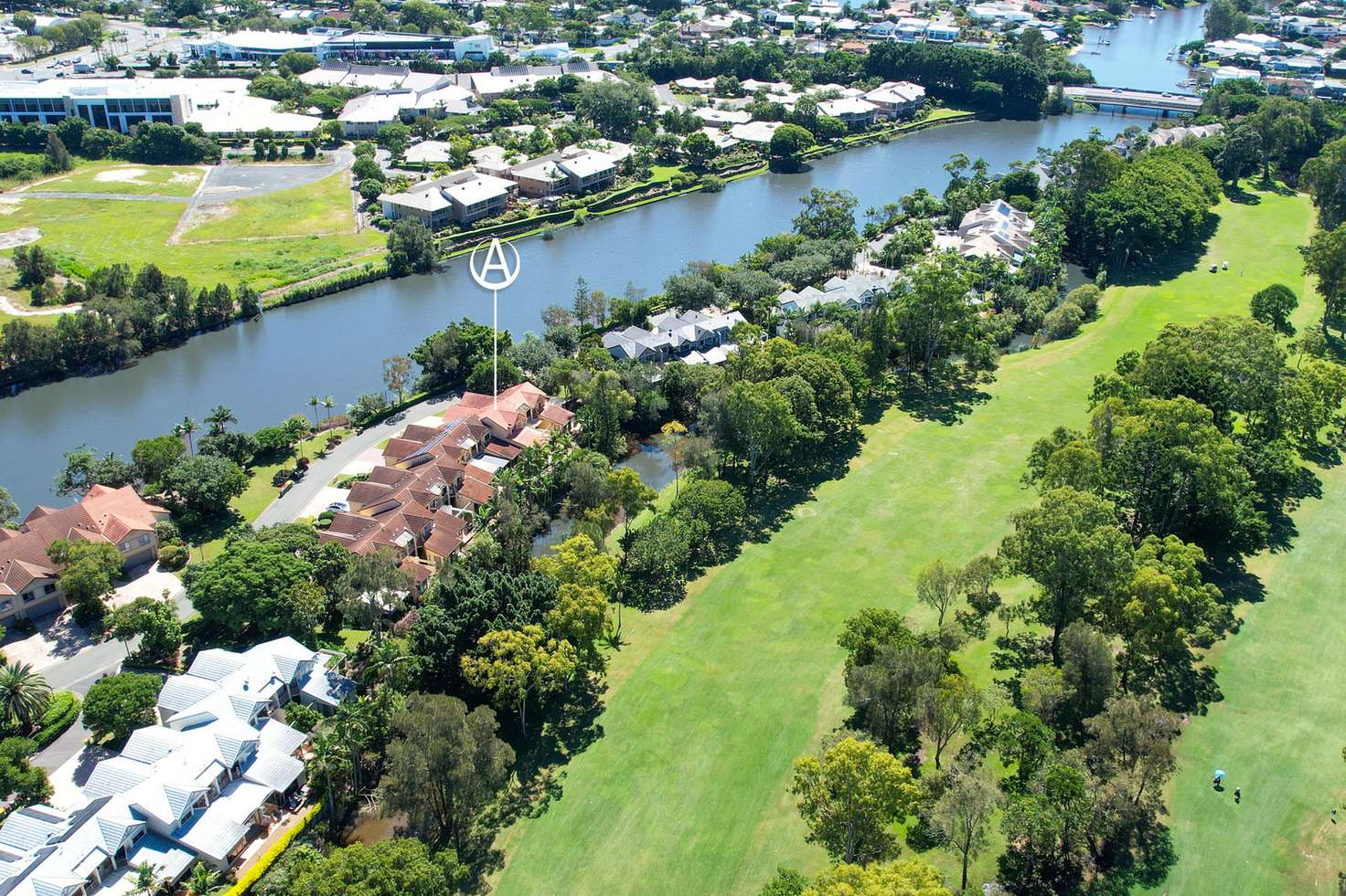 Main view of Homely villa listing, 37/125 Santa Cruz Boulevard, Clear Island Waters QLD 4226