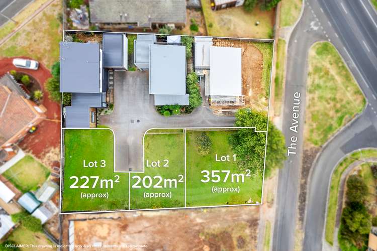 Main view of Homely residentialLand listing, 1, 2  & 3/45 The Avenue, Belmont VIC 3216