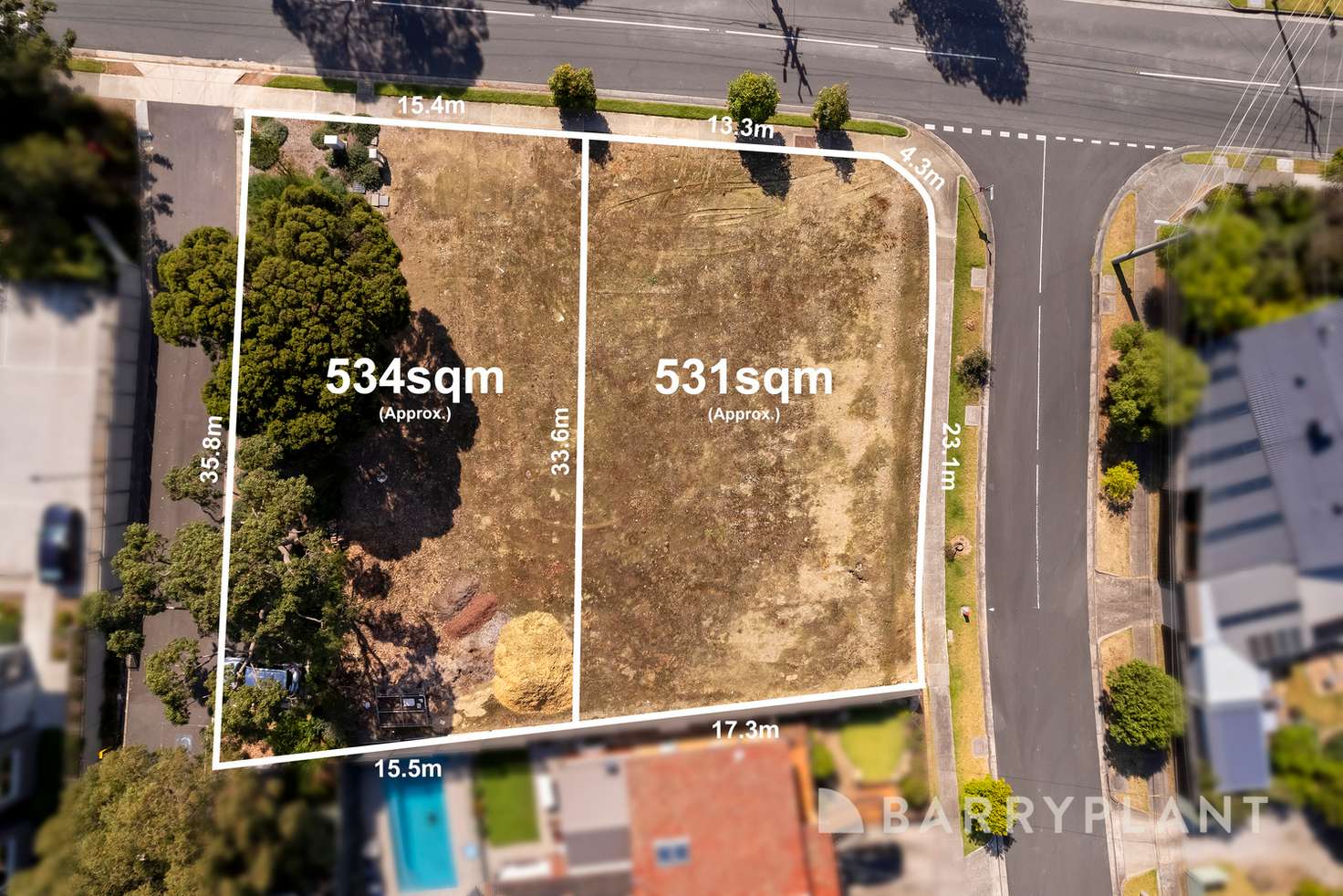 Main view of Homely residentialLand listing, 206 & 208 Elder Street, Greensborough VIC 3088