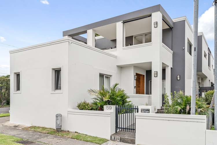 Main view of Homely semiDetached listing, 59 Moore Street, Hurstville NSW 2220