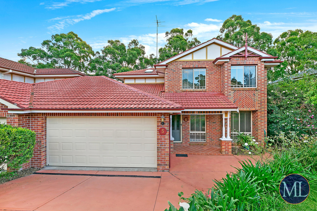 Main view of Homely house listing, 5 Ridgeview Way, Cherrybrook NSW 2126
