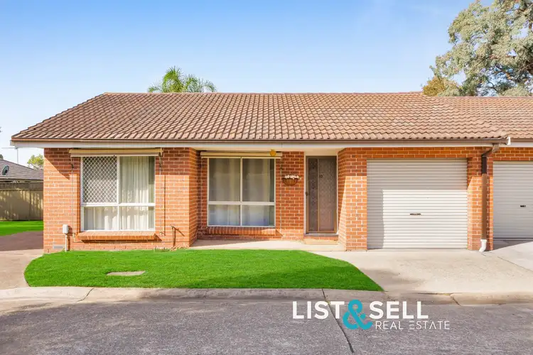 Main view of Homely villa listing, 10/6-8 Second Avenue, Macquarie Fields NSW 2564