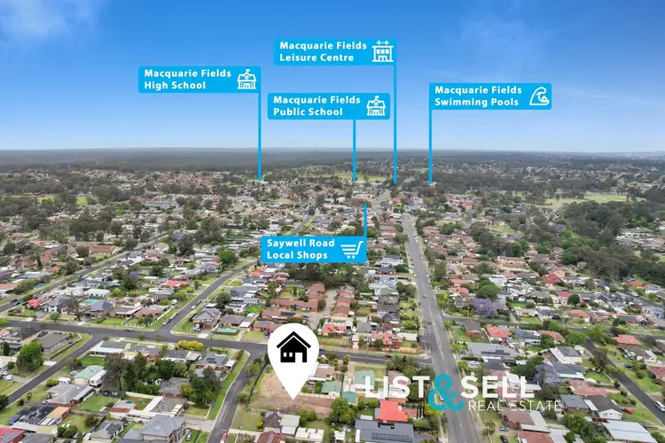 Third view of Homely land listing, 8A First Avenue, Macquarie Fields NSW 2564