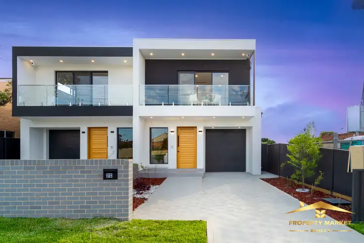 Main view of Homely semi-detached listing, 2C Bunbury Road, Macquarie Fields NSW 2564