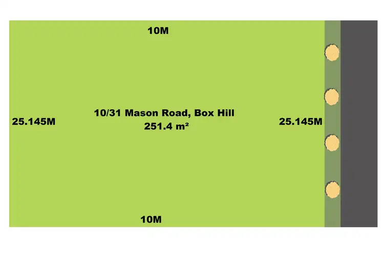 Main view of Homely land listing, 10/31 Mason Road, Box Hill NSW 2765