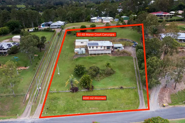Main view of Homely house listing, 61-63 Manor Court, Canungra QLD 4275
