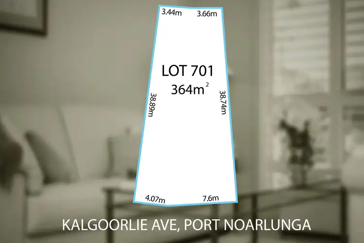Main view of Homely land listing, LOT 701 Kalgoorlie Avenue, Port Noarlunga South SA 5167