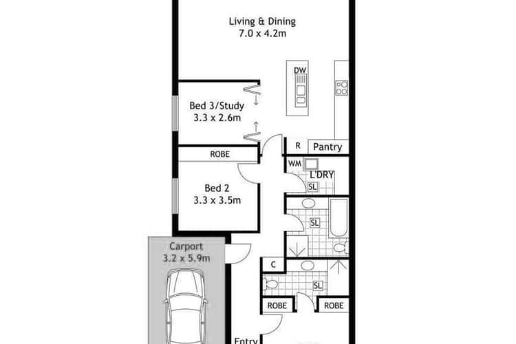 Fourth view of Homely townhouse listing, 2B Shearing Street, Oaklands Park SA 5046