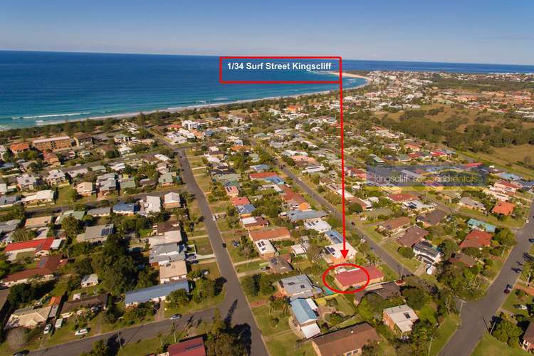 Second view of Homely semiDetached listing, 1/34 Surf Street, Kingscliff NSW 2487