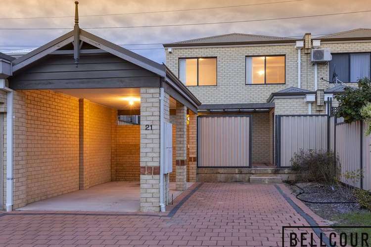 Main view of Homely townhouse listing, 21/68 Fisher Street, Belmont WA 6104