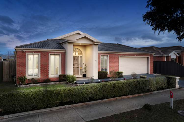 Main view of Homely house listing, 95 Manor Lakes Boulevard, Manor Lakes VIC 3024