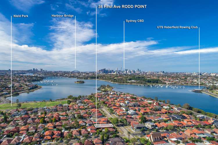 Second view of Homely house listing, 38 First Avenue, Rodd Point NSW 2046