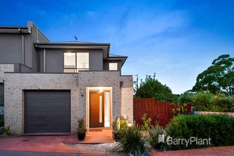 Main view of Homely townhouse listing, 15/1 Eastway Avenue, Donvale VIC 3111