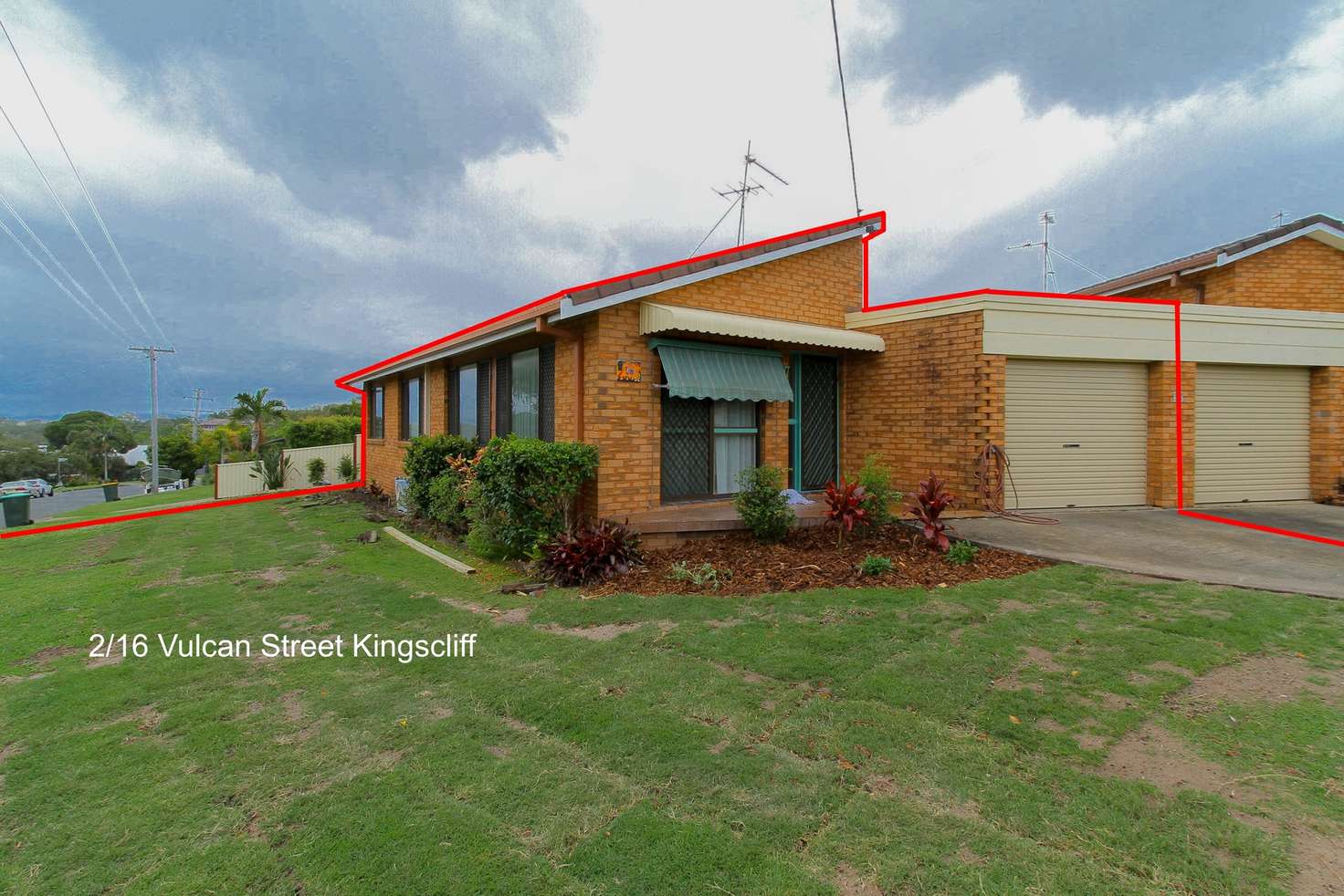 Main view of Homely semiDetached listing, 2/16 Vulcan Street, Kingscliff NSW 2487