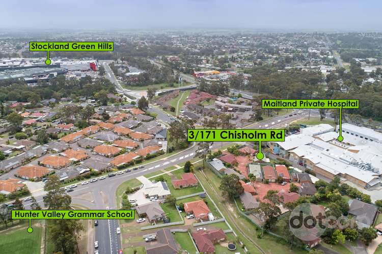 Main view of Homely villa listing, 3/171 Tahitian Court, Ashtonfield NSW 2323