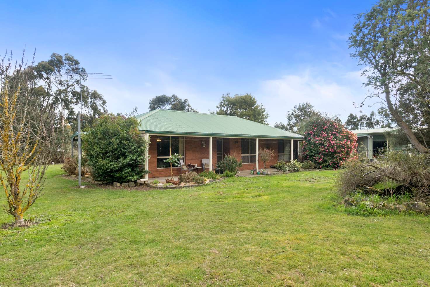 Main view of Homely acreageSemiRural listing, 21 Brougham Street, Gordon VIC 3345
