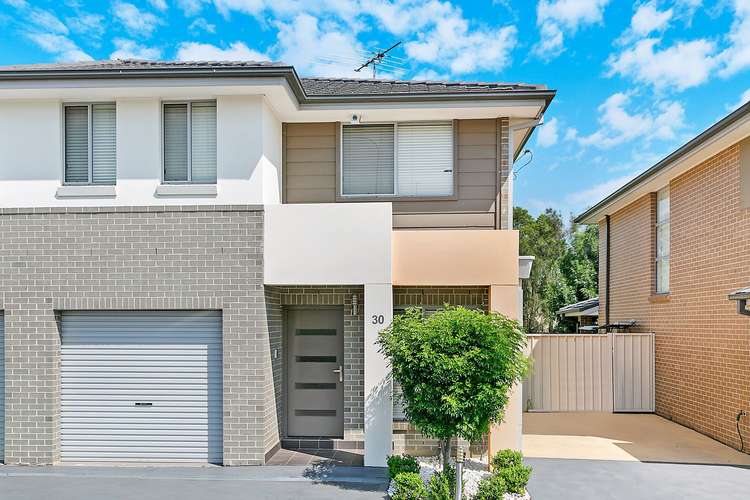 Main view of Homely townhouse listing, 30/570 Sunnyholt Road, Stanhope Gardens NSW 2768