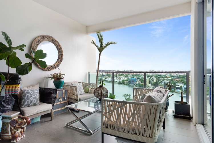 Second view of Homely apartment listing, 1408/18 Thorn Street, Kangaroo Point QLD 4169