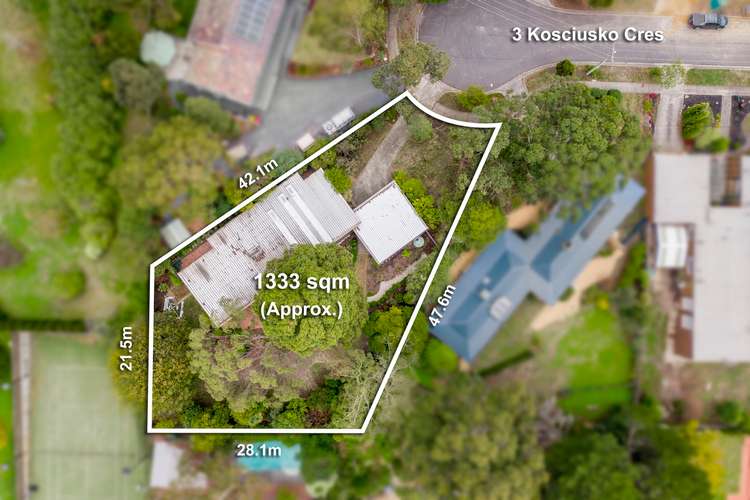 Fifth view of Homely house listing, 3 Kosciusko Court, Wheelers Hill VIC 3150