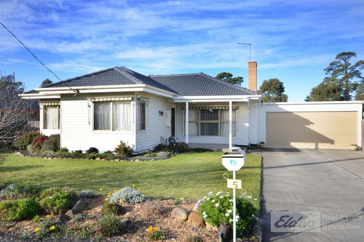 Main view of Homely house listing, 5 Freeman Street, Bairnsdale VIC 3875